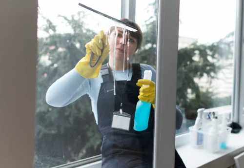Nettoyage de vitres intérieures et extérieures à Chailley